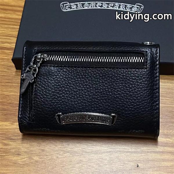 CHROME HEARTS 2025お買い得大人気なクロムハーツ 財布コピーブラック レザーブランド コピー 激安(日本最大級)-1