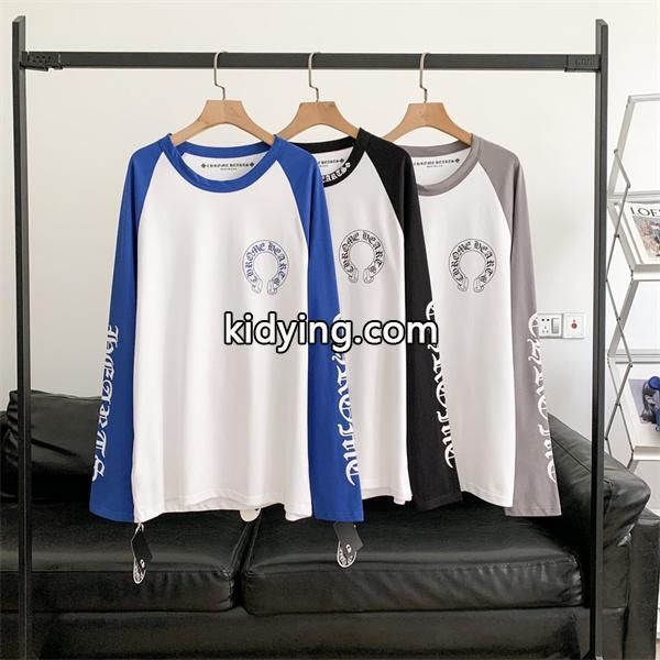 人気ファッション雑誌でも掲載 夏の注目ブランド新作 クロムハーツ CHROME HEARTS 長袖Tシャツ 2色可選_クロムハーツ CHROME HEARTS_ブランド コピー 激安(日本最大級)-0