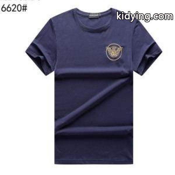 アルマーニ Ｔシャツ コピー ARMANI 超激得 トップスシンプル Ｔシャツ 無地着回し ワークスタイル ４色可選-1