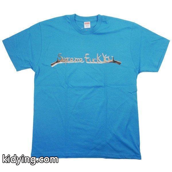 シュプリーム SUPREME 18AW Fuck You Tee Tシャツ 青 Size【L】 【新古品・未使用品】 :10189685:ブランド古着の買取販売STAY246 - 通販ショッピング-0