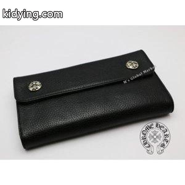 正規品クロムハーツ ChromeHearts /ウェーブウォレット/長財布/ブラック :waveblack:エムジーエム - 通販ショッピング-0