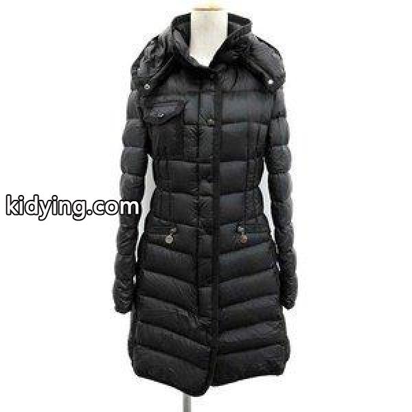 モンクレール MONCLER ダウンコート ロング エルミン HERMINE 0 黒 16AW /TU レディース【中古】【ベクトル 古着】 :081-301803130080:ブランド古着販売のベクトル - 通販ショッピング-0