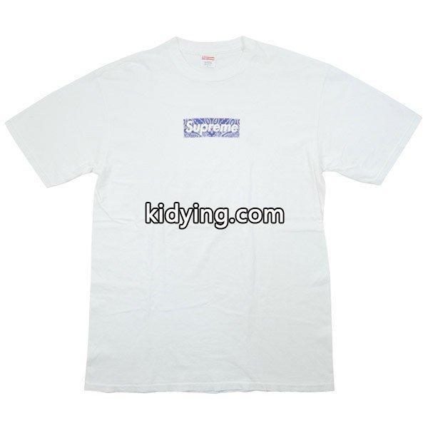 シュプリーム SUPREME Box Logo Tee ペイズリー柄BOXロゴTシャツ 白 Size【L】 【中古品-良い】【中古】 :10153378:ブランド古着の買取販売STAY246 - 通販ショッピング-0