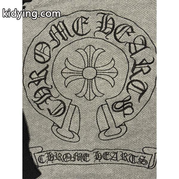 上質編み地 バイカラー クロムハーツ Chrome Hearts コピー ニット 立体シルエット 高級感演出-4