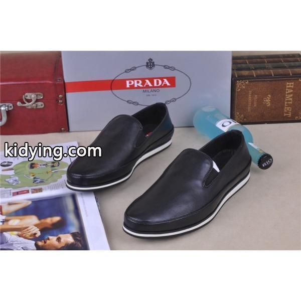 &安心&追跡付 2013-14秋冬 PRADA プラダ ビジネスシューズ 靴 BLACK_スニーカー、靴_メンズファッション_スーパーコピーブランド激安通販 専門店-0