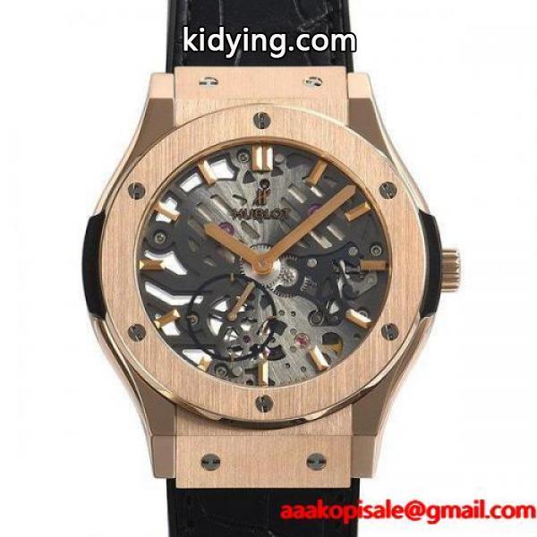 ウブロ HUBLOT クラシックフュージョン クラシコ ウルトラシン スケルトン キングゴールド メンズ 腕時計 通販 ショッピング-0