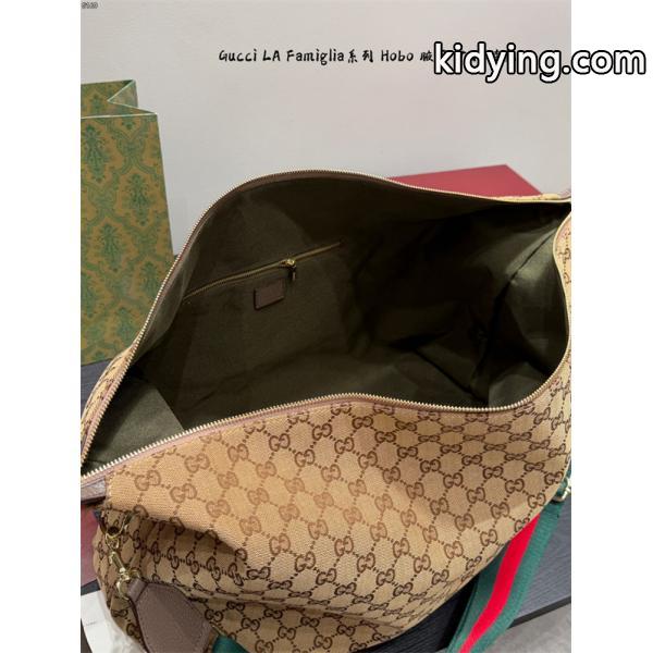 GUCCI LaFamigliaシリーズHobo グッチショルダーバッグコピー2026激安トレンド-6