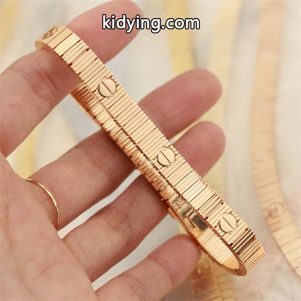 新作 精巧 リンク シャープ ユニセックス Cartier カルティエ コピー バングル-1