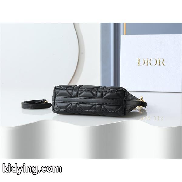 ブラック菱格 金属ロゴ ディオール ショルダーバッグ スーパーコピー レディース クラシック DIOR-5