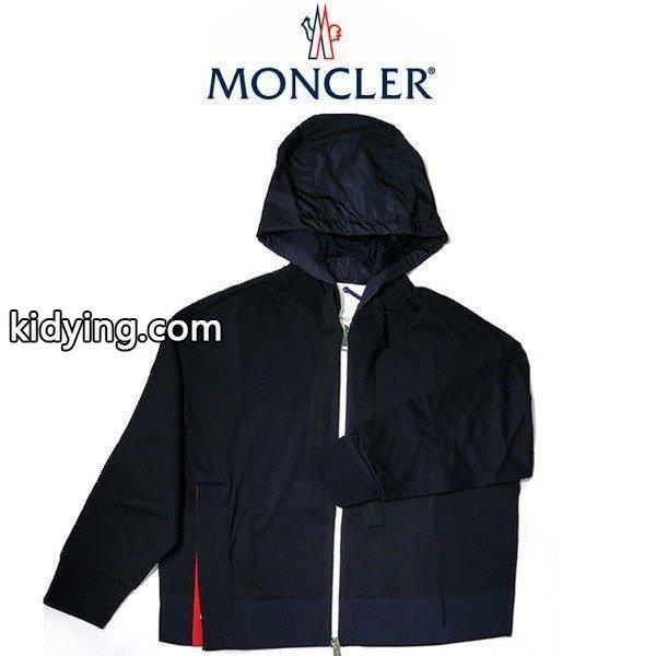 モンクレール MONCLER レディース フード パーカー カーディガン ネイビー D1 093 8451800 809AB 777 XS S M 196617404 (t808) :8451800:ブランド・宝石のプリマローズ - 通販ショッピング-0