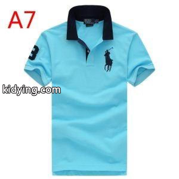 最高品質ポロラルフローレンコピー激安Polo Ralph Laurenビジネス用メンズ半袖ポロtシャツ最安値セール-6