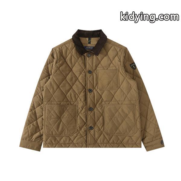 中綿ジャケット 防寒 秋冬 Polo Ralph Lauren ポロ ラルフローレン コピー ボタン留め カジュアル-0