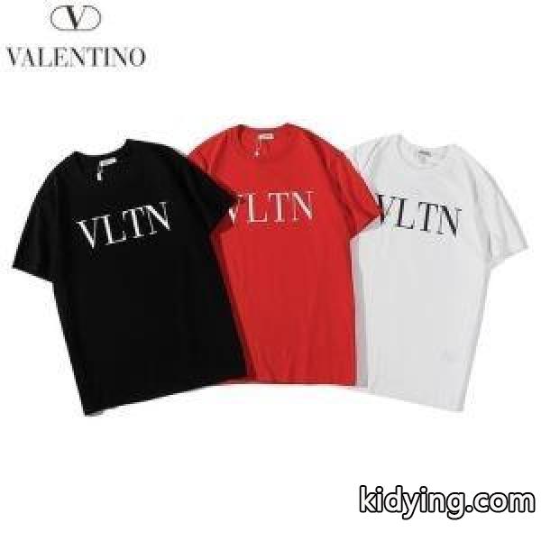 クラシックな雰囲気のトップス Tシャツ/半袖ヴァレンティノ 2019春夏の大注目トレンド VALENTINO 3色可選_ヴァレンティノ VALENTINO_ブランド コピー 激安(日本最大級)-0