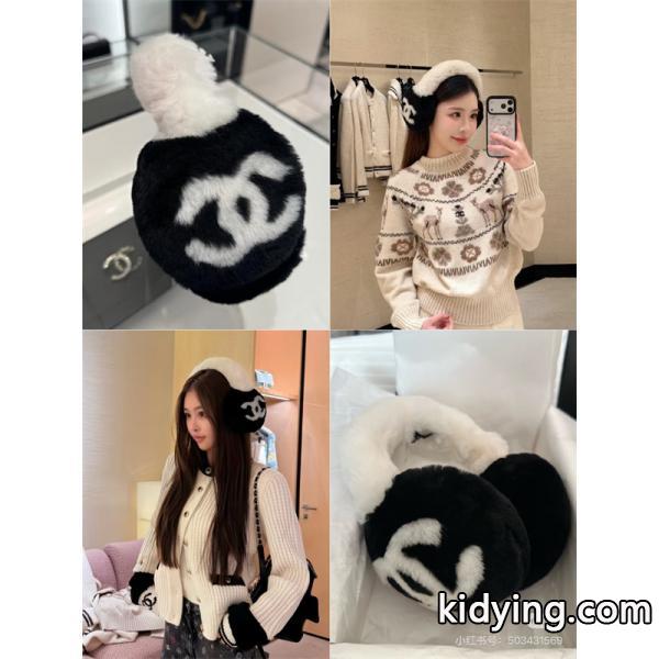 人気上昇中♥ シャネルイヤーマフラーコピー2025-26秋冬ファッション保温性抜群-2