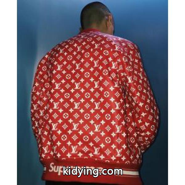 17ss シンプルなデザイン 満足できるコート Louis Vuitton x Supreme 肌触りの気持ちい〜_ジャケット パーカー セーター コート_メンズファッション_スーパーコピーブランド激安通販 専門店-0