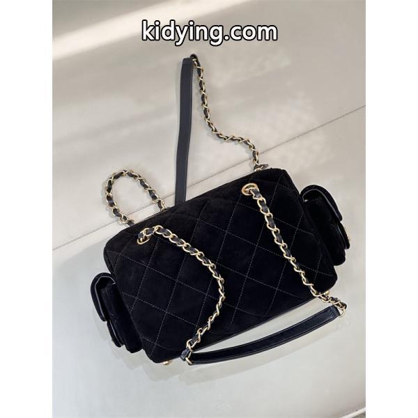 大人エレガント ブラウン スエード 高級感 CHANEL シャネル スーパーコピー ショルダーバッグ-6