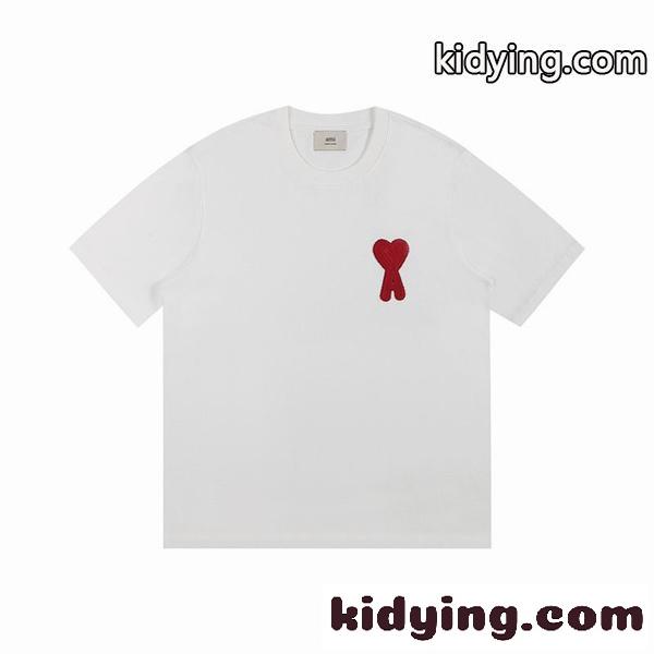 アミ パリス tシャツコピー【涼感テロン素材】コットン100% さらっと肌触り 2026夏 AMI PARIS-3