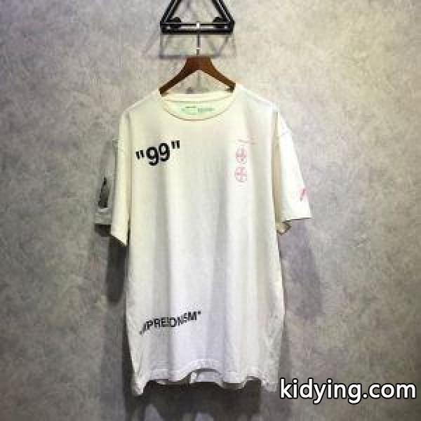 Off-White オフホワイト 半袖Tシャツ 2色可選 新着春夏2019セール お気に入りの最新コレクション_Off-White オフホワイト_ブランド コピー 激安(日本最大級)-0