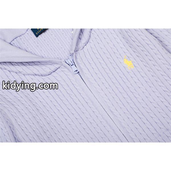 淡色映え 立体ケーブル Polo Ralph Lauren ポロ ラルフローレン コピー 柔らかタッチ ニット-3