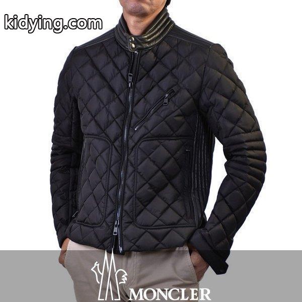モンクレール ライダース ジャケット MONCLER GIRAUDO 41389 85 54155 999 ブラック :99011291:ユーロブランド サンエー - 通販ショッピング-0