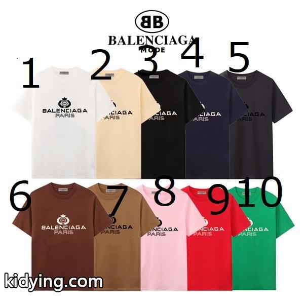 10色BALENCIAGA バレンシアガtシャツコピー 春夏セール  通販ショッピング-0