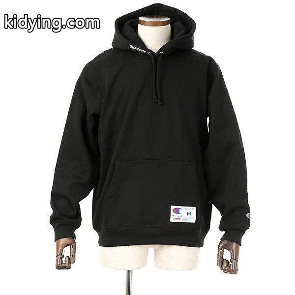シュプリーム ×Champion Hooded Sweatshirt チャンピオン コラボ フーディッド スウェットシャツ メンズ 値下げしました 通販-0
