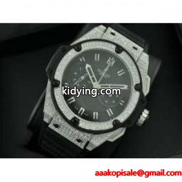 ウブロ ビッグバン スティール ダイヤモンド HUBLOT 301SX1170RX1104 5針お買い得セール メンズ 腕時計_ウブロ Hublot_ブランド コピー 激安(日本最大級)-0