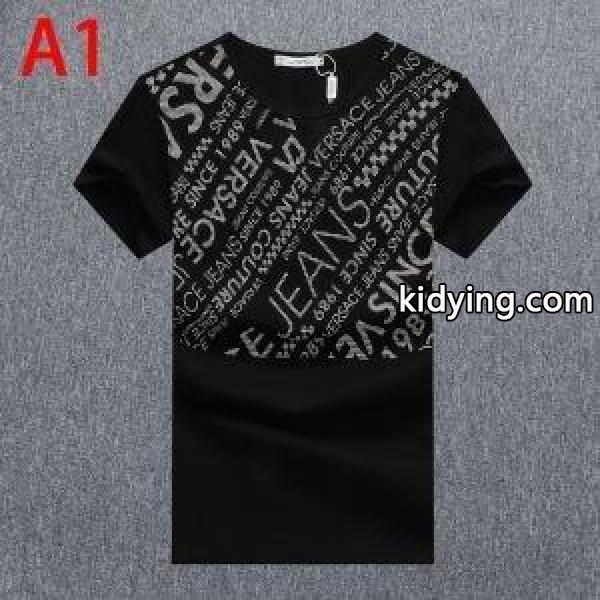 ヴェルサーチ3色可選 これからの季節に大活躍 VERSACE コーデに新しさが混在する 半袖Tシャツ_ヴェルサーチ VERSACE_ブランド コピー 激安(日本最大級)-0