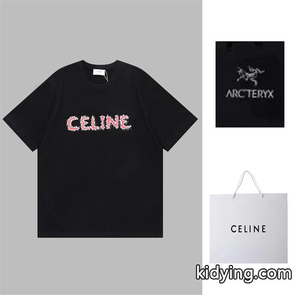 絶妙な新商品 CELINE セリーヌスーパーコピー半袖Tシャツ 上品でベーシック_半袖Tシャツ_メンズファッション_スーパーコピーブランド激安通販 専門店-0