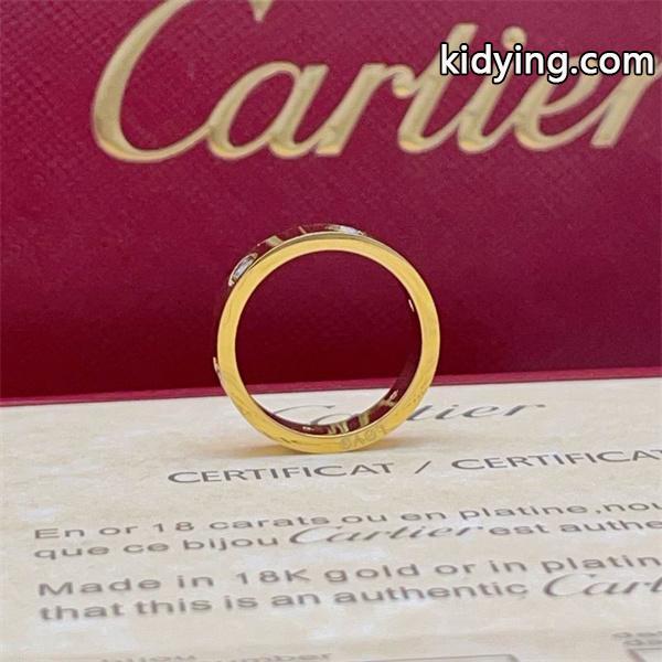 ミニマル印象 ワンポイント リング 洗練 2026新作 Cartier カルティエ コピー-4