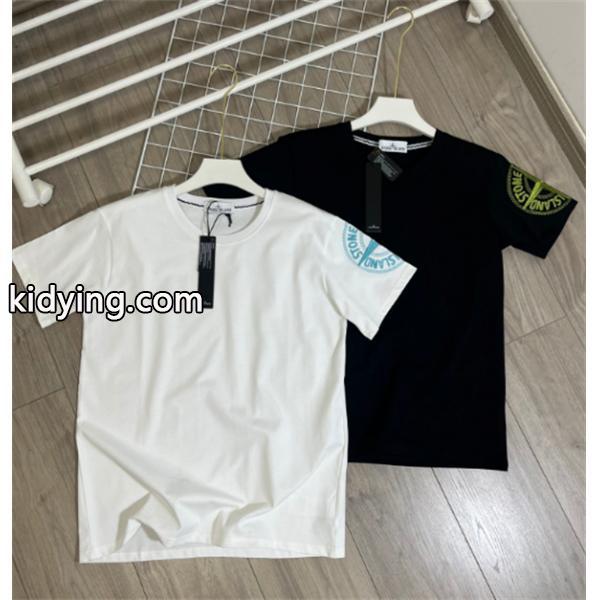 存在感のある 春夏新作  乾きやすい 半袖TシャツSTONE ISLAND ストーンアイランド スーパーコピー_半袖Tシャツ_メンズファッション_スーパーコピーブランド激安通販 専門店-0