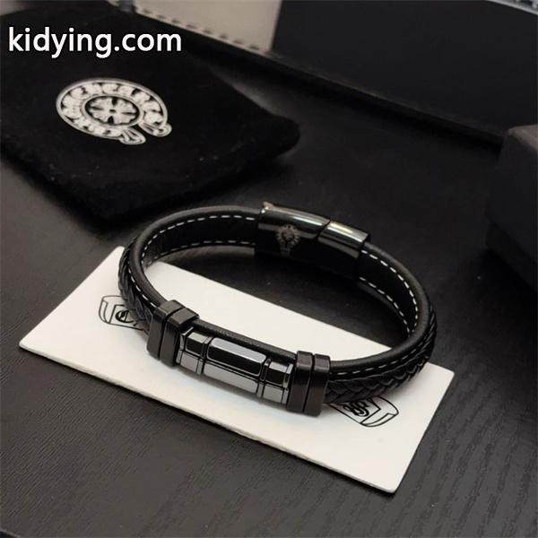 CHROME HEARTS クロムハーツ コピー 2026新作 上質 レザー ブレスレット 注目 トレンド-7