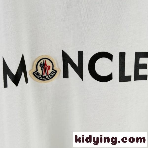 MONCLER（モンクレール）ロゴワッペンTシャツ 2026新作 モードカジュアル 半袖カットソー ストリートベーシック-3
