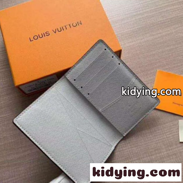 2026新作 LOUIS VUITTON ルイヴィトン コピー モノグラム 二つ折り財布 メンズ レディース ホワイト コンパクトウォレット カード収納-3
