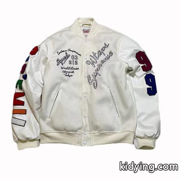 ◆人気新作◆ Supreme 21FW WTAPS Varsity Jacket ジャケット コピー シュプリーム-0