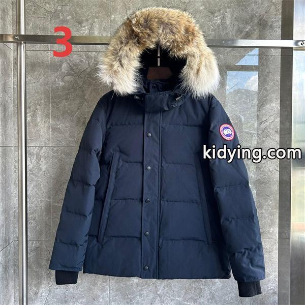 ダウンジャケット ブラック 人気モデル 即完売必至 Canada Goose カナダグース 偽物-2
