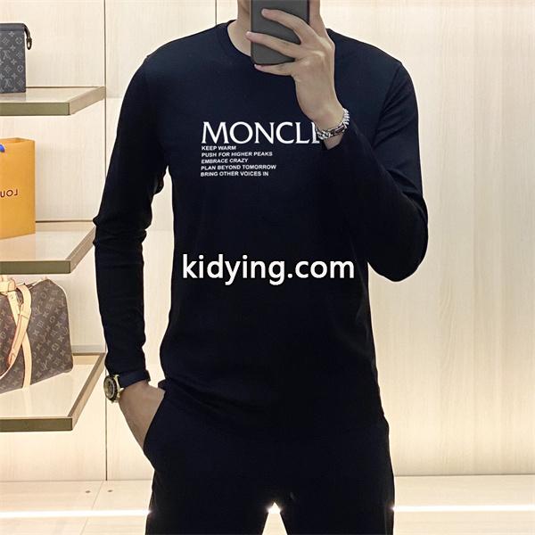 2020年秋冬MONCLER長袖服メンズ実用性にも優れた新作モンクレール服サイズ人気カジュアルスタイルホワイト_長袖Tシャツ_メンズファッション_スーパーコピーブランド激安通販 専門店-0