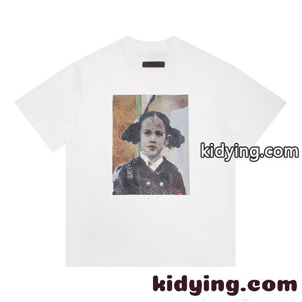 エッセンシャルズ コピー プリント ESSENTIALS 半袖Tシャツ ストリートファッション カジュアル コーデ主役-2
