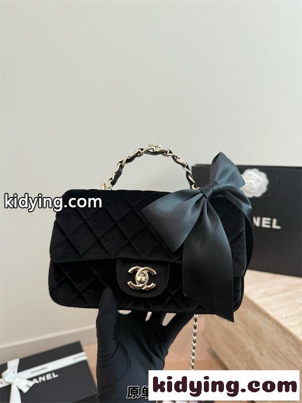 CHANEL シャネル コピー 売れ筋人気 ハンドバッグ レディース リボン装飾 ミニサイズ-5