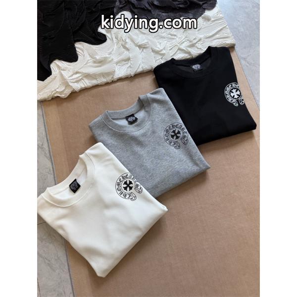 クラシックエンブレム スウェット 上質裏毛 着回し自在 クロムハーツ Chrome Hearts コピー-7