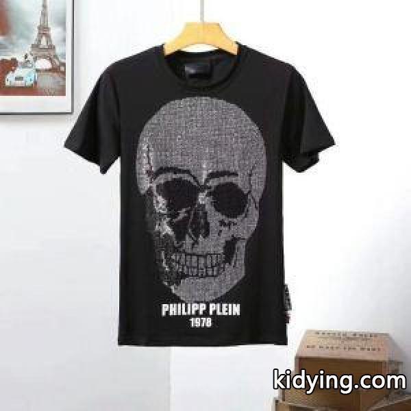 PHILIPP PLEIN Tシャツ/ティーシャツ 2色可選 2019SSコレクションに新着 品の良い優秀さコレクション フィリッププレイン_フィリッププレイン PHILIPP PLEIN_ブランド コピー 激安(日本最大級)-0