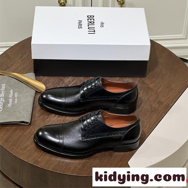 Berluti ベルルッティ コピー 話題 2026新作 上質仕立て クラシックビジネス シューズ-0