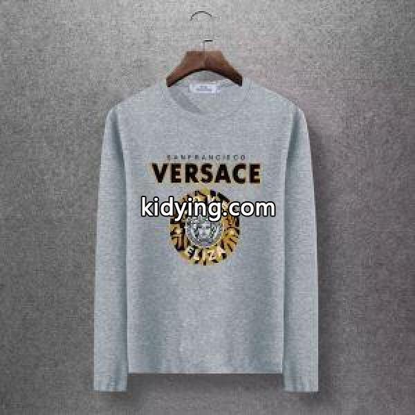 2019秋冬におしゃれな着こなし 冬のお洒落を楽しむ ヴェルサーチ VERSACE 長袖Tシャツ 4色可選_ヴェルサーチ VERSACE_ブランド コピー 激安(日本最大級)-3