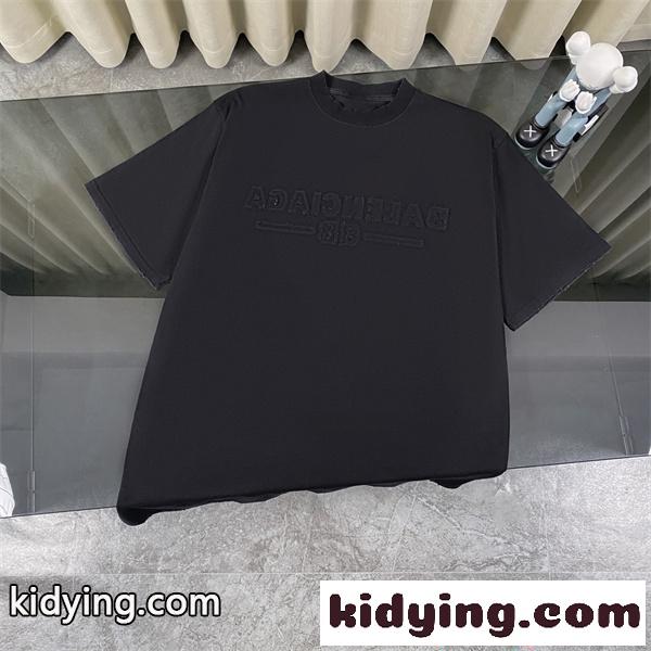 半袖Tシャツ シンプル BALENCIAGA 高級感 無地調 モード系 落ち着き バレンシアガ スーパーコピー-1