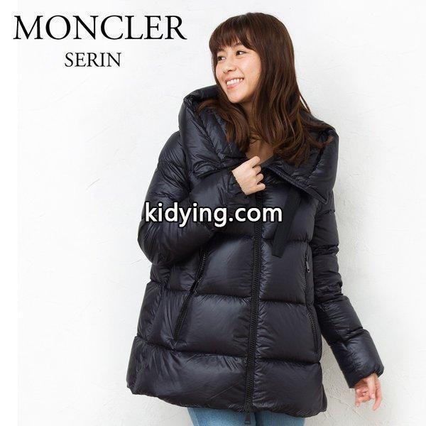 モンクレール レディース ダウンジャケット MONCLER 4637349 53052 SERIN ブラック :mc-serin:X-SELL(エクセル） - 通販ショッピング-0