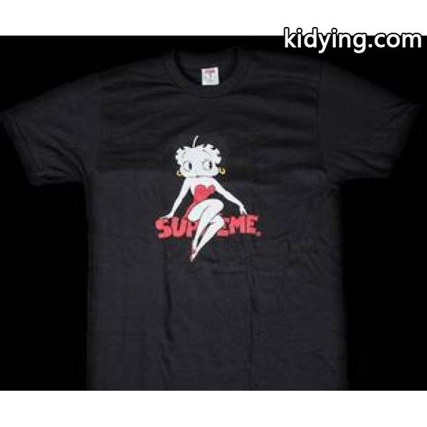 完売品 シュプリーム ベティブープ 素敵なTシャツ ブラック_半袖Tシャツ_メンズファッション_スーパーコピーブランド激安通販 専門店-0