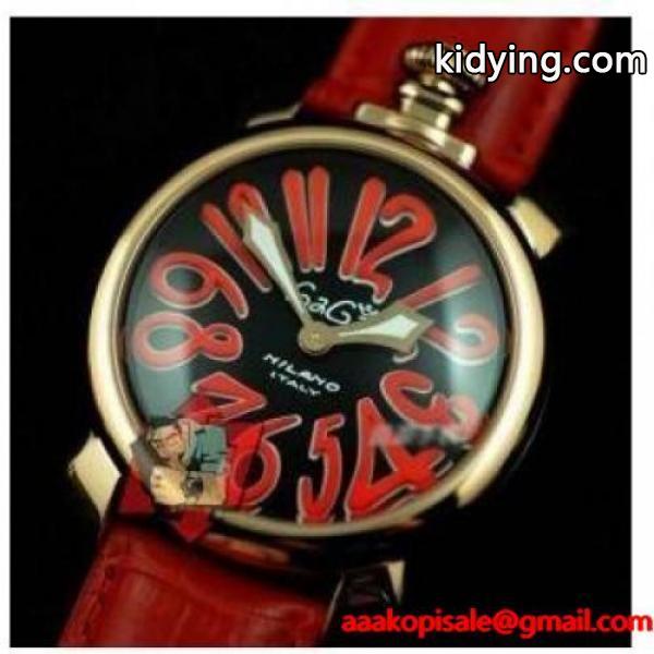 本田圭佑選手が愛用しているガガミラノ 腕時計 GaGaMILANO マヌアーレ 40MM プラカット オロ 時計GG-50212_ガガミラノ GaGa Milano_ブランド コピー 激安(日本最大級)-0