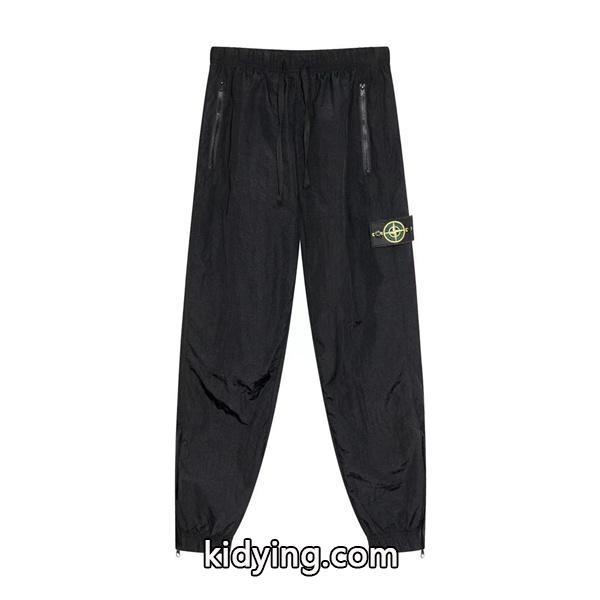 2025秋冬準備 防寒仕様 ナイロン STONE ISLAND ストーンアイランド コピー ジョガーパンツ-2
