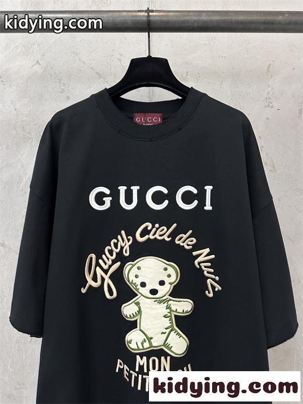 GUCCI  26ss 新作グッチtシャツスーパーコピーユニセックスストリートファッション個性的-3