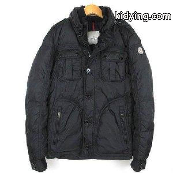 モンクレール MONCLER TOURS ダウンジャケット トゥール フーデッド 黒 ブラック メンズ 通販-0